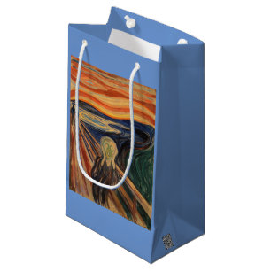 Edvard Munch Painting The Scream (Skrik) 1910 Small Gift Bag