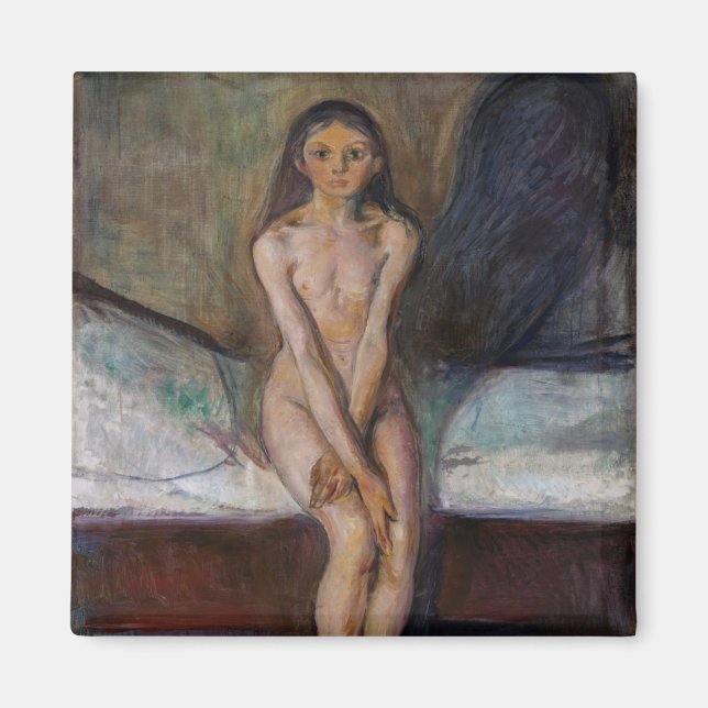 Edvard Munch - Puberty Magnet (Front)