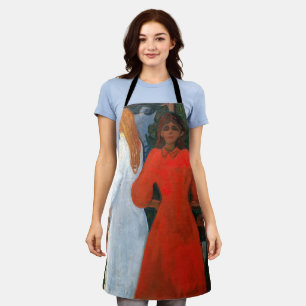 Edvard Munch - Red and White Apron