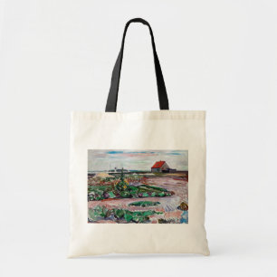 Edvard Munch - Seashore. Landscape near Lubeck Tote Bag