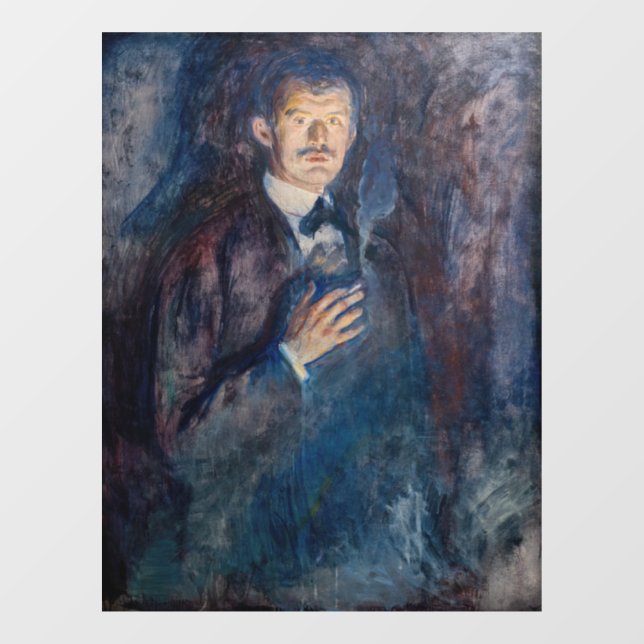 Edvard Munch - Self-Portrait with Cigarette (Sheet)