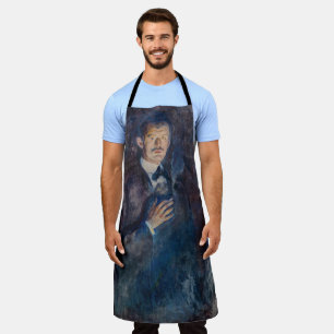 Edvard Munch - Self-Portrait with Cigarette Apron