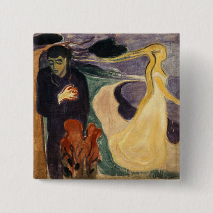 Edvard Munch - Separation 15 Cm Square Badge