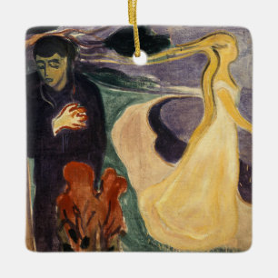Edvard Munch - Separation Ceramic Ornament