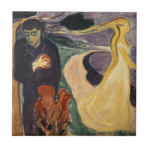 Edvard Munch - Separation Ceramic Tile