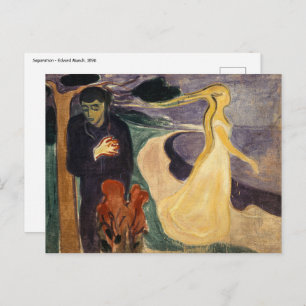 Edvard Munch - Separation Postcard