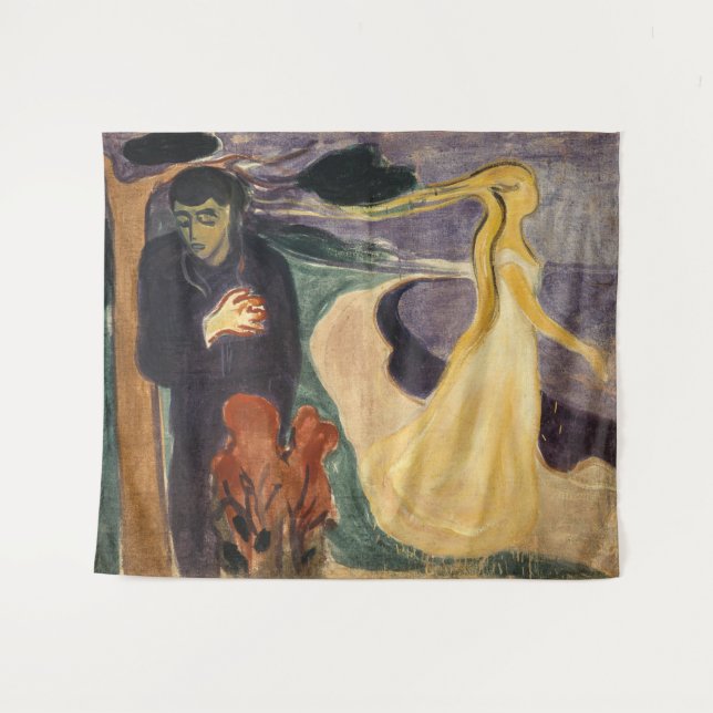 Edvard Munch - Separation Tapestry (Front (Horizontal))