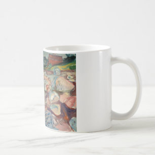 Edvard Munch - Shore with Red House Coffee Mug
