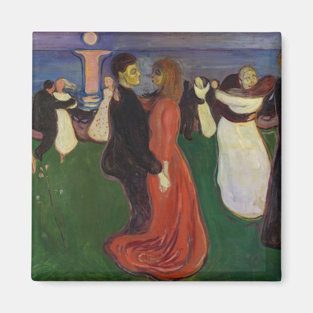 Edvard Munch - The Dance of Life Magnet (Front)