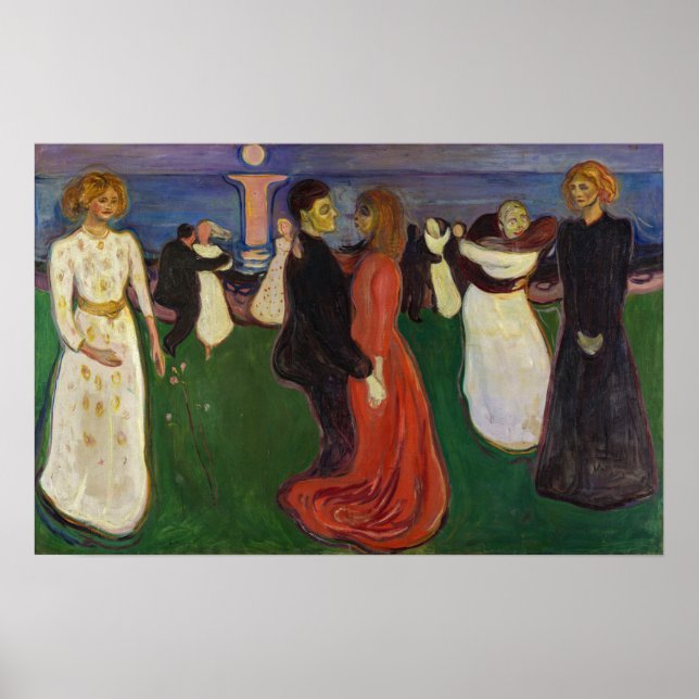 Edvard Munch - The Dance of Life Poster (Front)