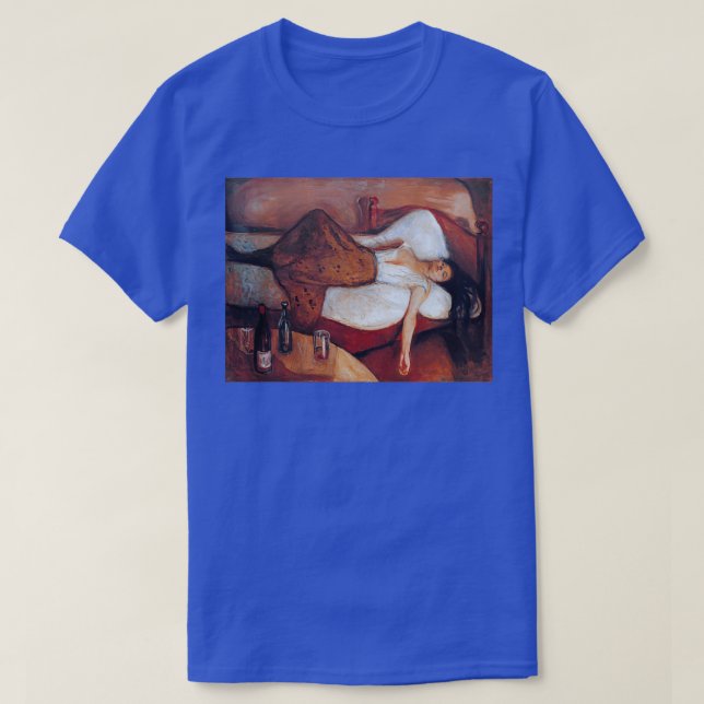 Edvard Munch The Day After 1895 T-Shirt (Design Front)