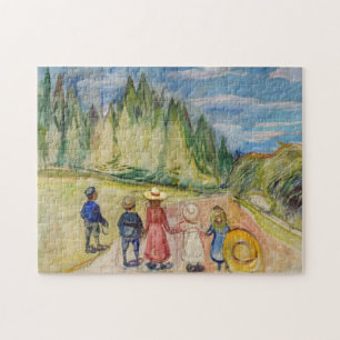 Edvard Munch - The Fairytale Forest Jigsaw Puzzle