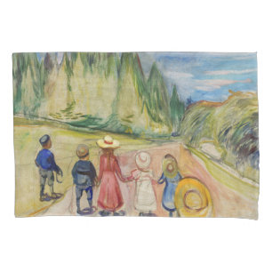 Edvard Munch - The Fairytale Forest Pillowcase