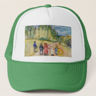 Edvard Munch - The Fairytale Forest Trucker Hat