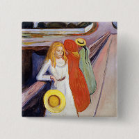 Edvard Munch - The Girls on the Bridge 1901