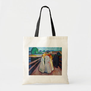 Edvard Munch - The Girls on the Bridge 1903 Tote Bag