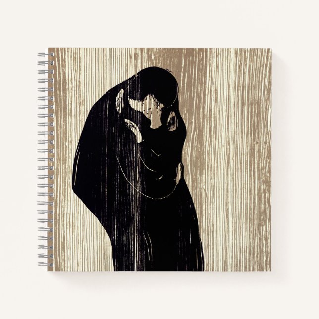 Edvard Munch - The Kiss IV Notebook (Front)