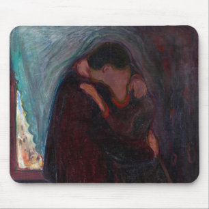 Edvard Munch - The Kiss Mouse Pad