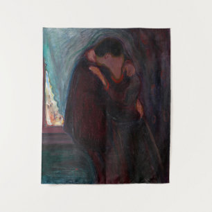 Edvard Munch - The Kiss Tapestry