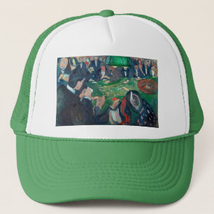 Edvard Munch - The Roulette Table in Monte Carlo Trucker Hat