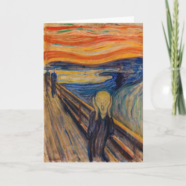 Edvard Munch - The Scream 1893 Card (Front)