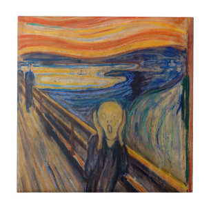 Edvard Munch - The Scream 1893 Ceramic Tile
