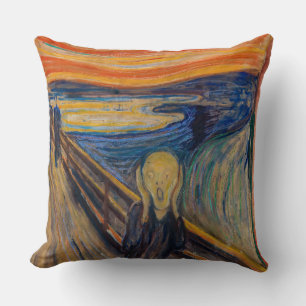 Edvard Munch - The Scream 1893 Cushion