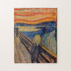 Edvard Munch - The Scream 1893 Jigsaw Puzzle