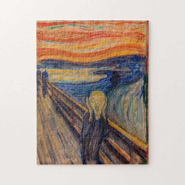 Edvard Munch - The Scream 1893 Jigsaw Puzzle (Vertical)
