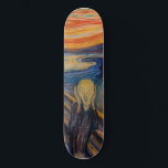Edvard Munch - The Scream 1893 Skateboard<br><div class="desc">The Scream / Skrik - Edvard Munch,  1893</div>