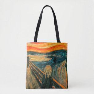 EDVARD MUNCH - The scream 1893 Tote Bag