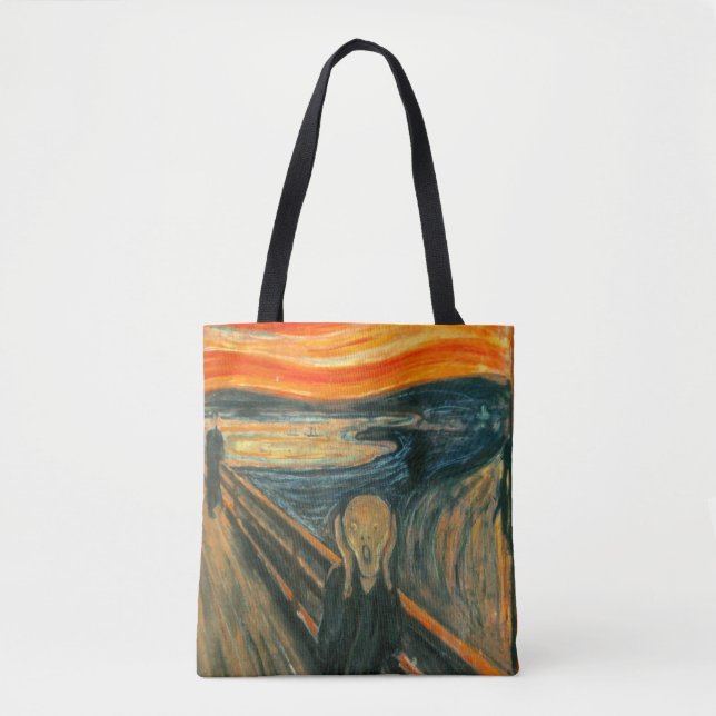 EDVARD MUNCH - The scream 1893 Tote Bag (Front)