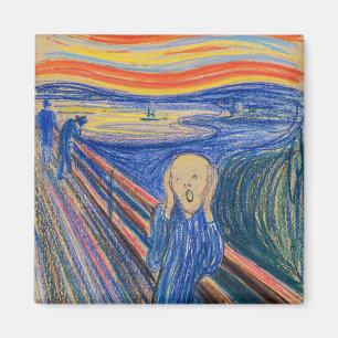 Edvard Munch - The Scream 1895 Magnet