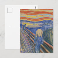 Edvard Munch The Scream 1895 Pastel Art Print