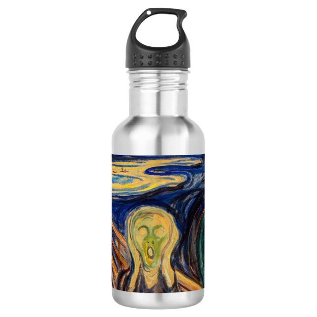 Edvard Munch - The Scream 1910 710 Ml Water Bottle (Front)
