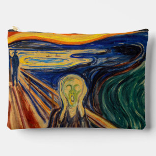 Edvard Munch - The Scream 1910 Accessory Pouch