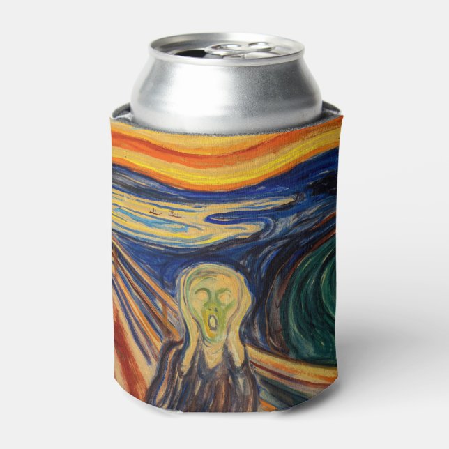 Edvard Munch - The Scream 1910 Can Cooler (Can Front)
