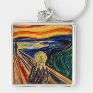 Edvard Munch - The Scream 1910 Key Ring