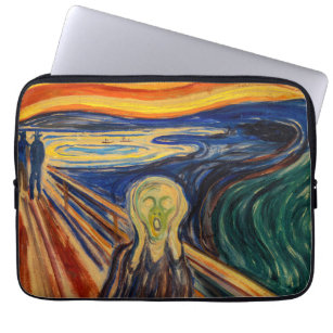 Edvard Munch - The Scream 1910 Laptop Sleeve