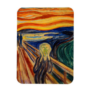 Edvard Munch - The Scream 1910 Magnet