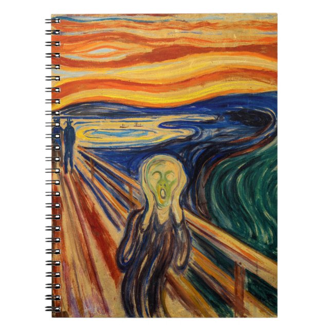 Edvard Munch - The Scream 1910 Notebook (Front)
