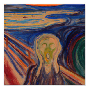 Edvard Munch The Scream 1910 Photo Print
