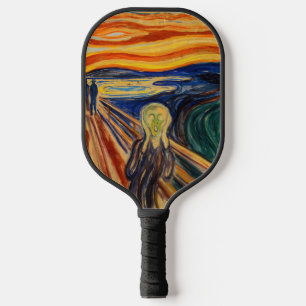 Edvard Munch - The Scream 1910 Pickleball Paddle