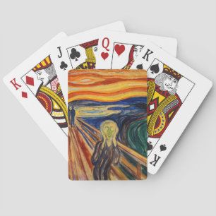 Edvard Munch - The Scream 1910 Playing Cards