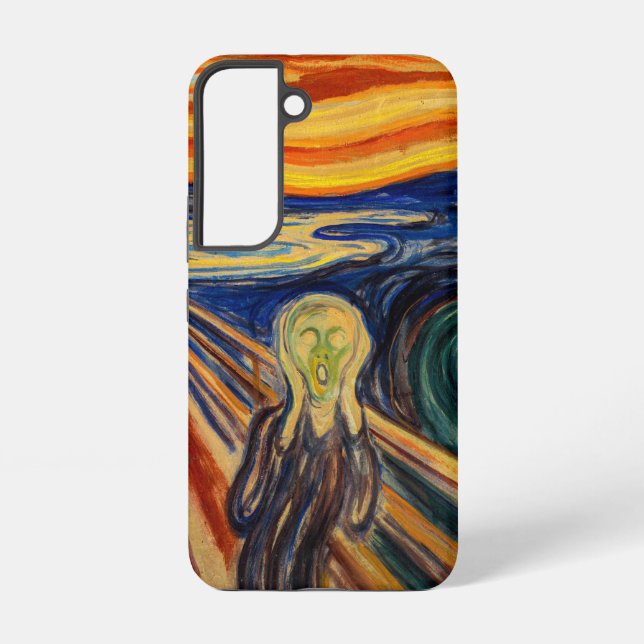 Edvard Munch - The Scream 1910 Samsung Galaxy S22 Case (Back)