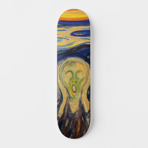 Edvard Munch - The Scream 1910 Skateboard