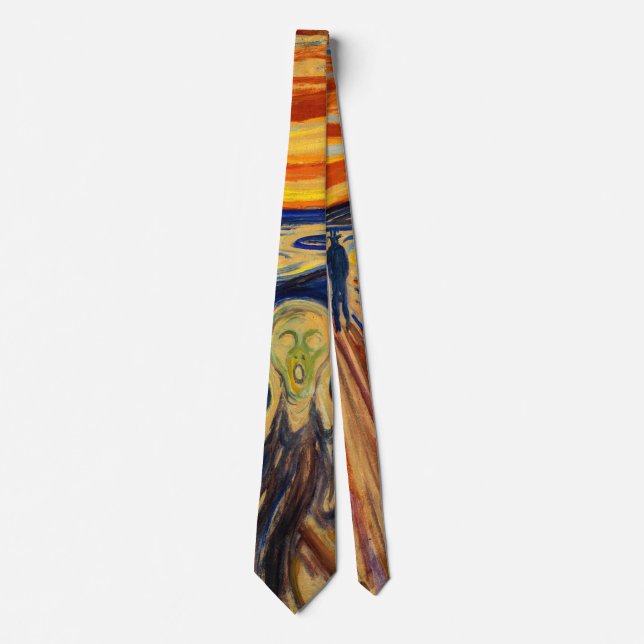 Edvard Munch - The Scream 1910 Tie (Front)