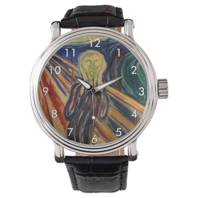 Edvard Munch - The Scream 1910 Watch (Front)