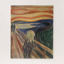 Edvard Munch - The Scream Fine Art Jigsaw Puzzle