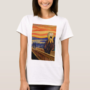 Edvard Munch The Scream Freaked Out T-Shirt